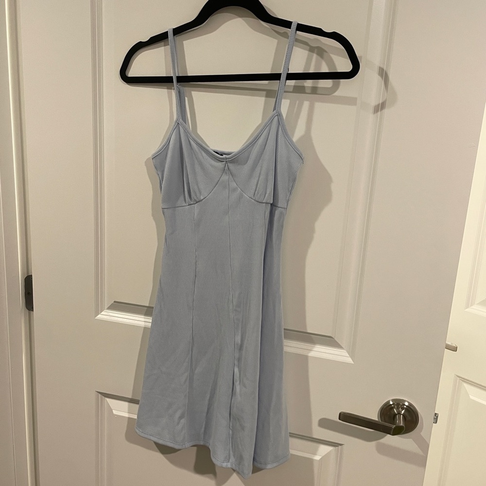 Babydoll baby blue dress
